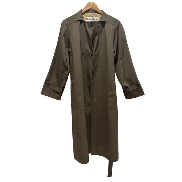 Bonnie Cashin Vtg 1970s Women's Trench Swing Coat Rain Jacket